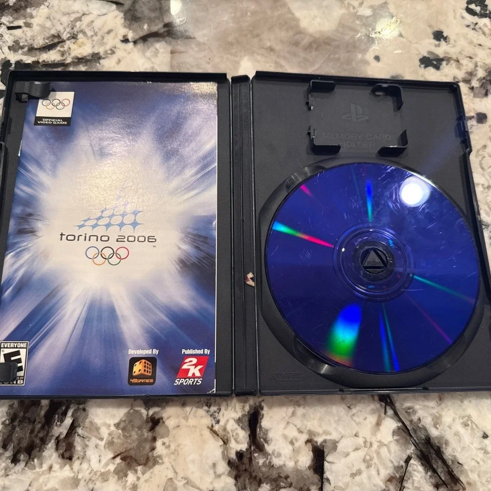Sony PlayStation 2 Game and‎ Case Torino 2006 Olympics Sports Game